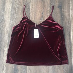 A New Day Velvet Spaghetti Strap